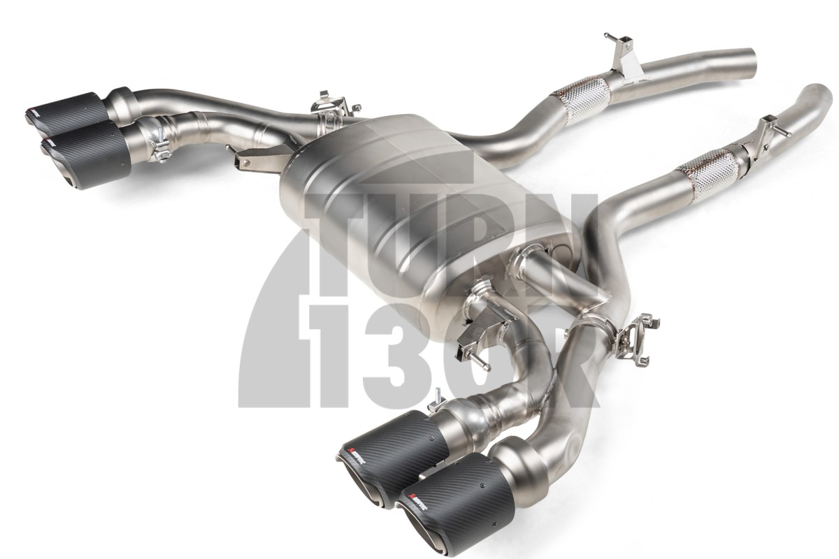 Scarico Akrapovic Slip-On in titanio per BMW X3M F97 / X4M F98