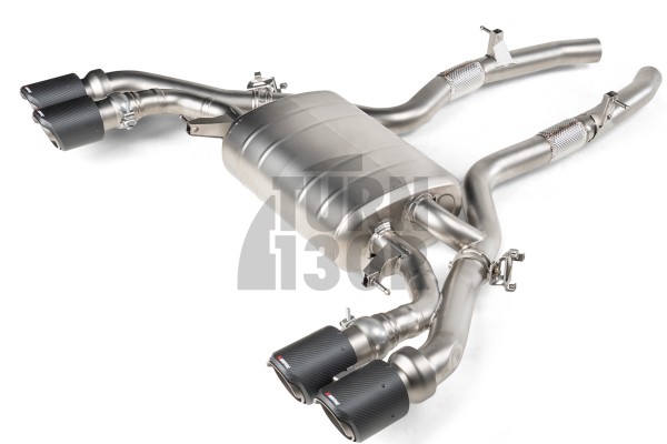 Scarico Akrapovic Slip-On in titanio per BMW X3M F97 / X4M F98