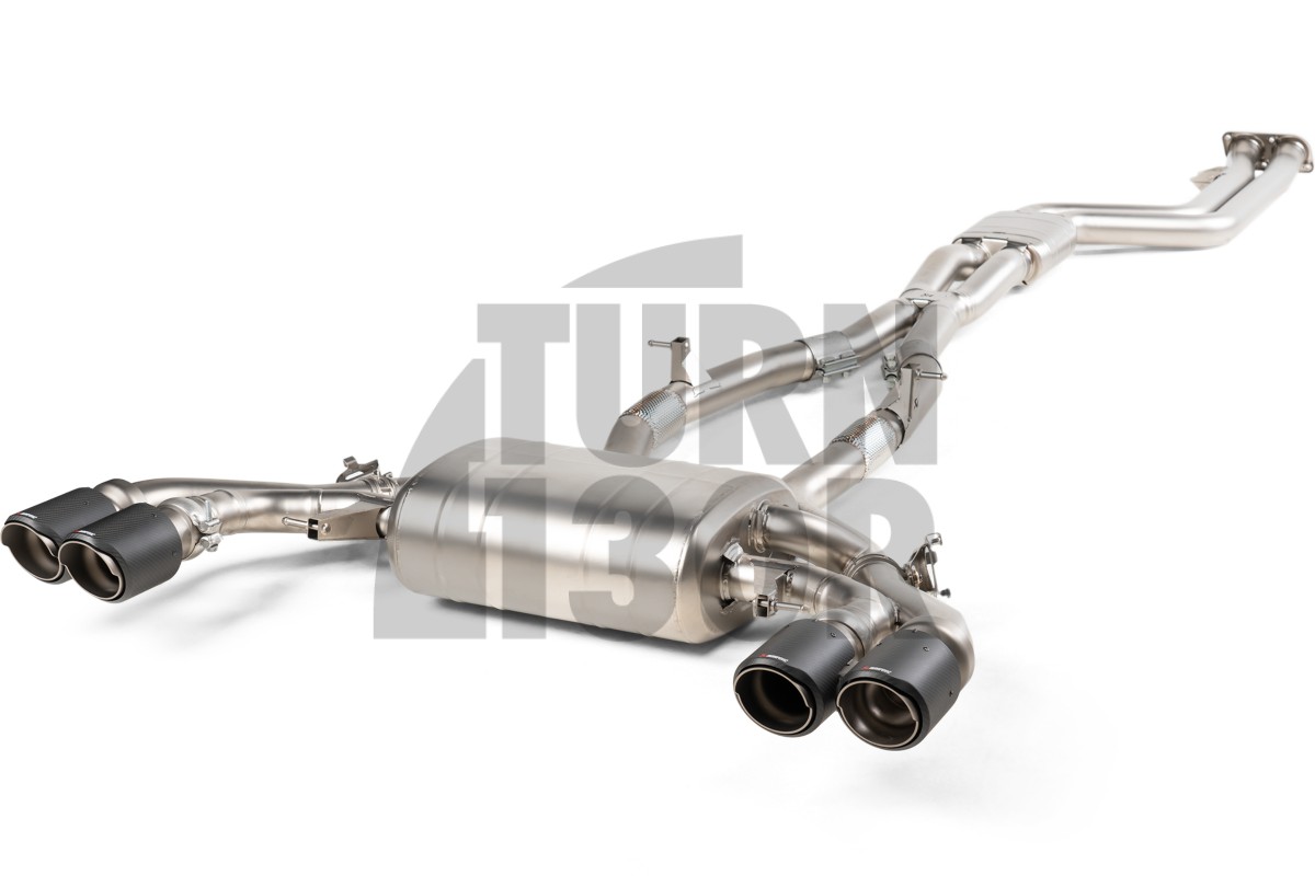 Scarico Akrapovic Slip-On in titanio per BMW X3M F97 / X4M F98