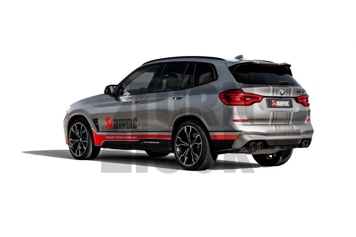 Scarico Akrapovic Slip-On in titanio per BMW X3M F97 / X4M F98