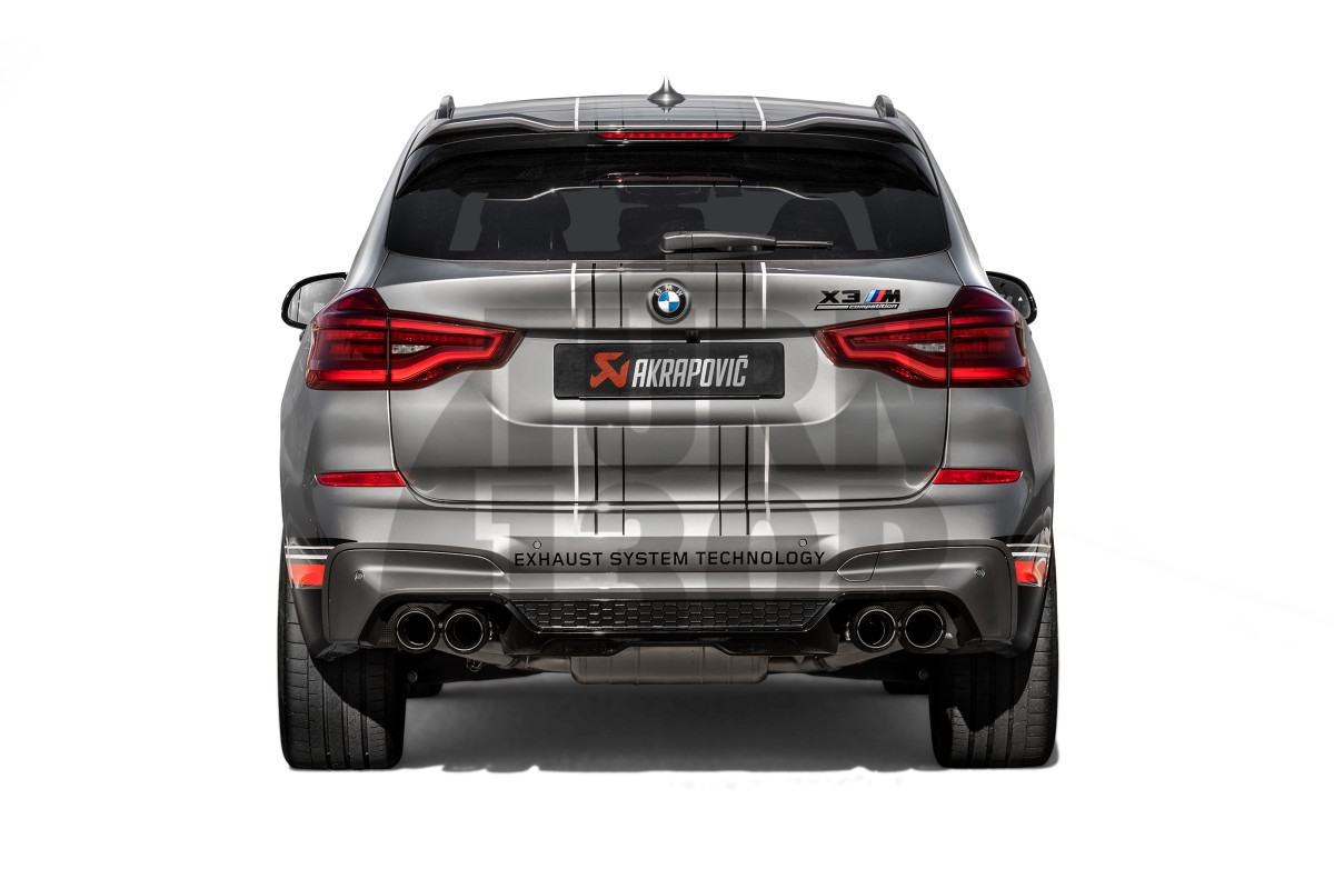 Scarico Akrapovic Slip-On in titanio per BMW X3M F97 / X4M F98