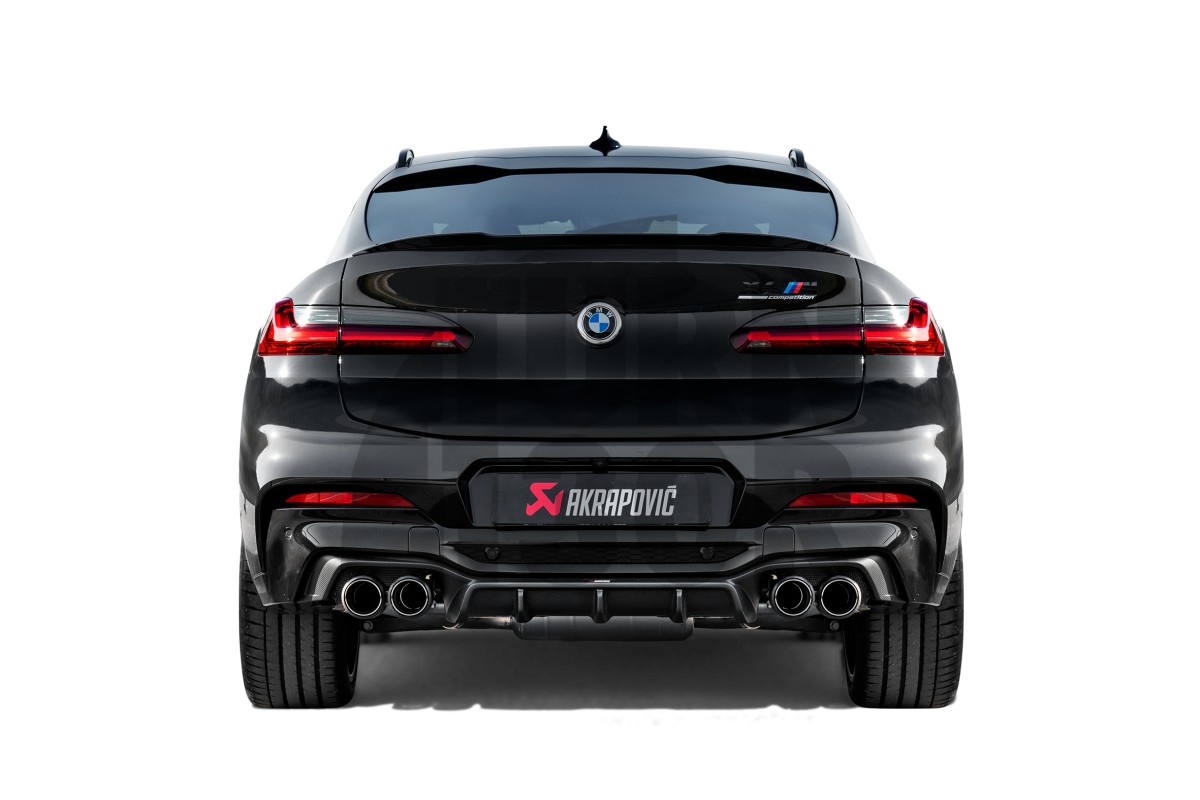 Scarico Akrapovic Slip-On in titanio per BMW X3M F97 / X4M F98