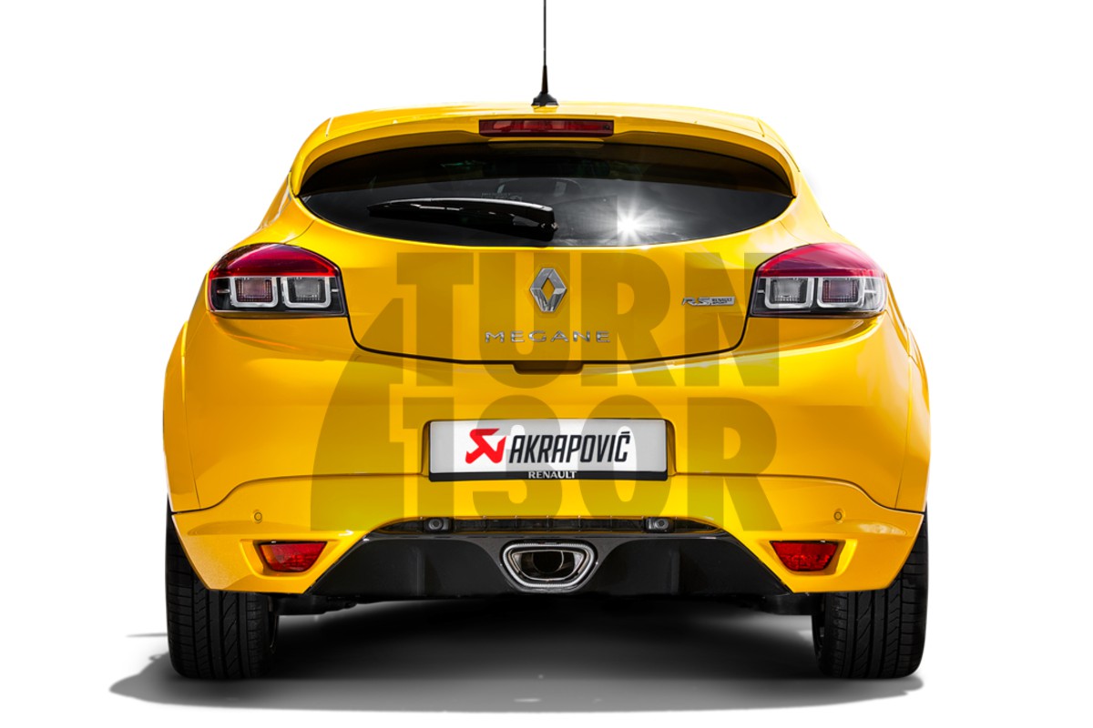 Scarico Akrapovic Evolution Line per Megane 3 RS