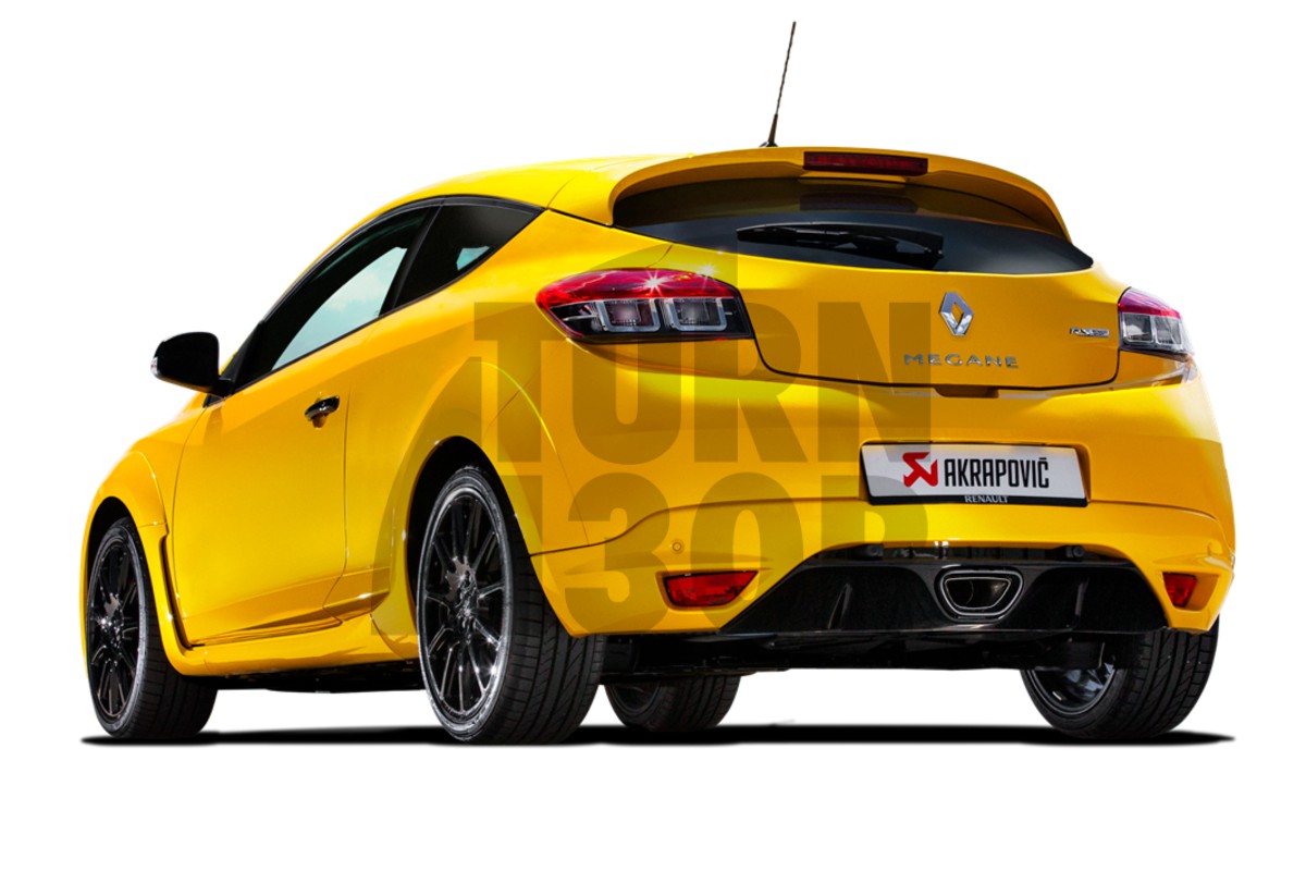 Scarico Akrapovic Evolution Line per Megane 3 RS