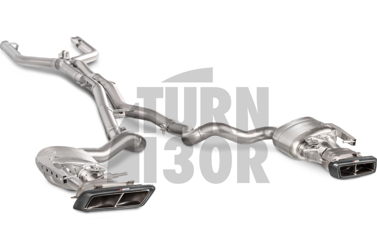 Scarico Akrapovic Evolution Line per Mercedes C63 AMG W205