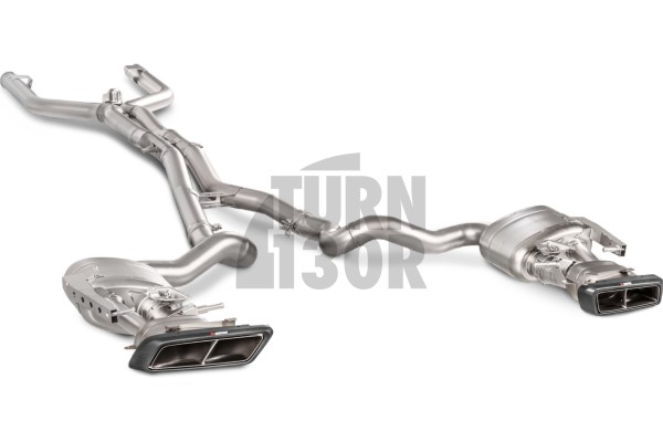 Scarico Akrapovic Evolution Line per Mercedes C63 AMG W205