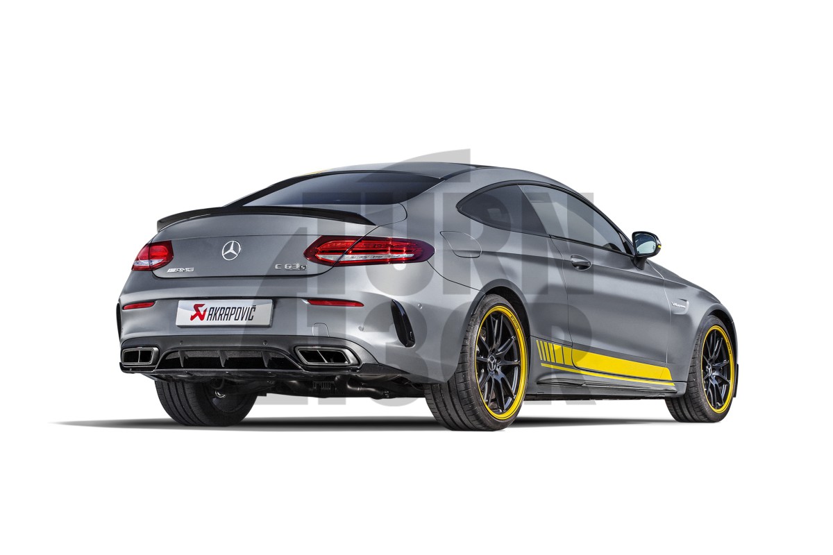 Scarico Akrapovic Evolution Line per Mercedes C63 AMG W205