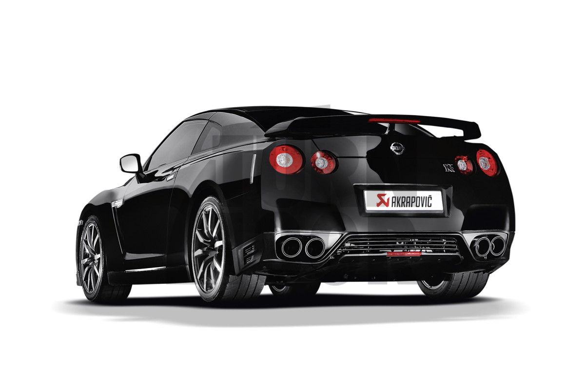 Scarico Akrapovic Evolution Line per Nissan R35 GTR