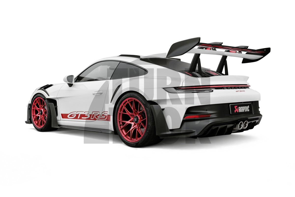 Scarico Akrapovic Slip-On Race in titanio per Porsche 992 GT3 / GT3 RS