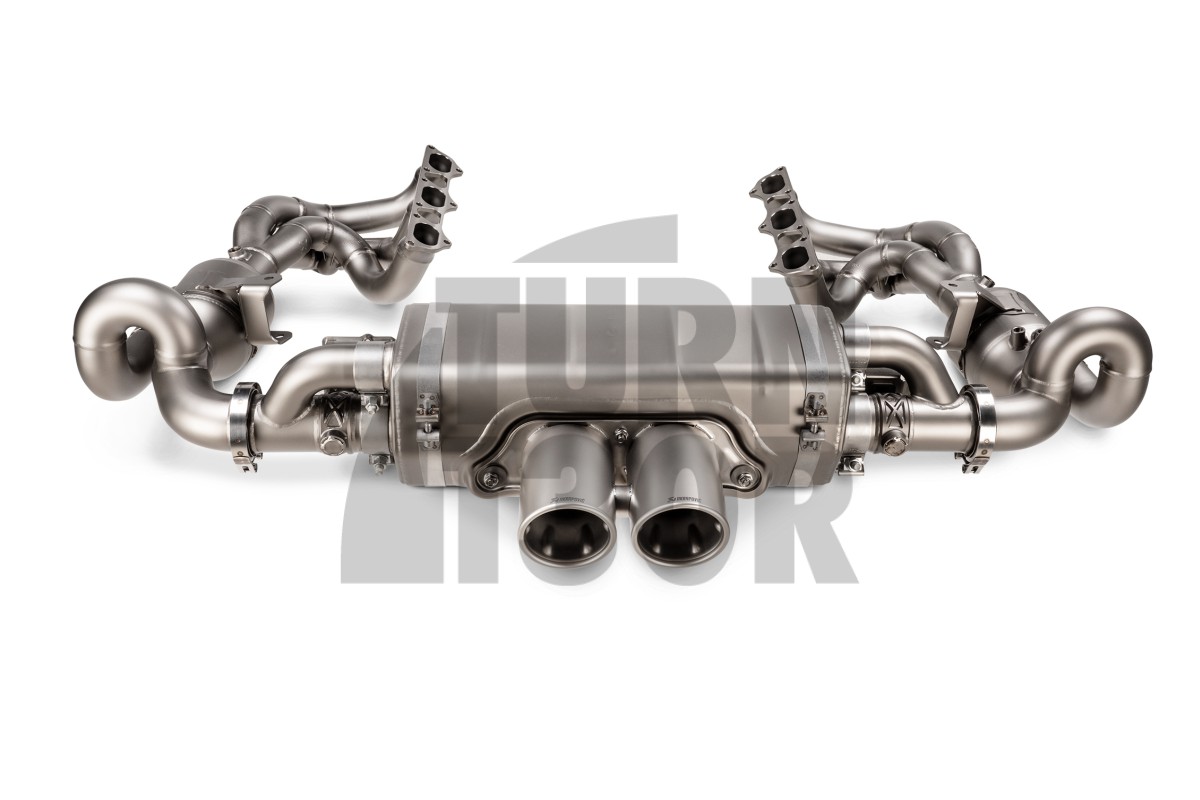 Collettori Akrapovic Evolution Titanium per Porsche 992 GT3