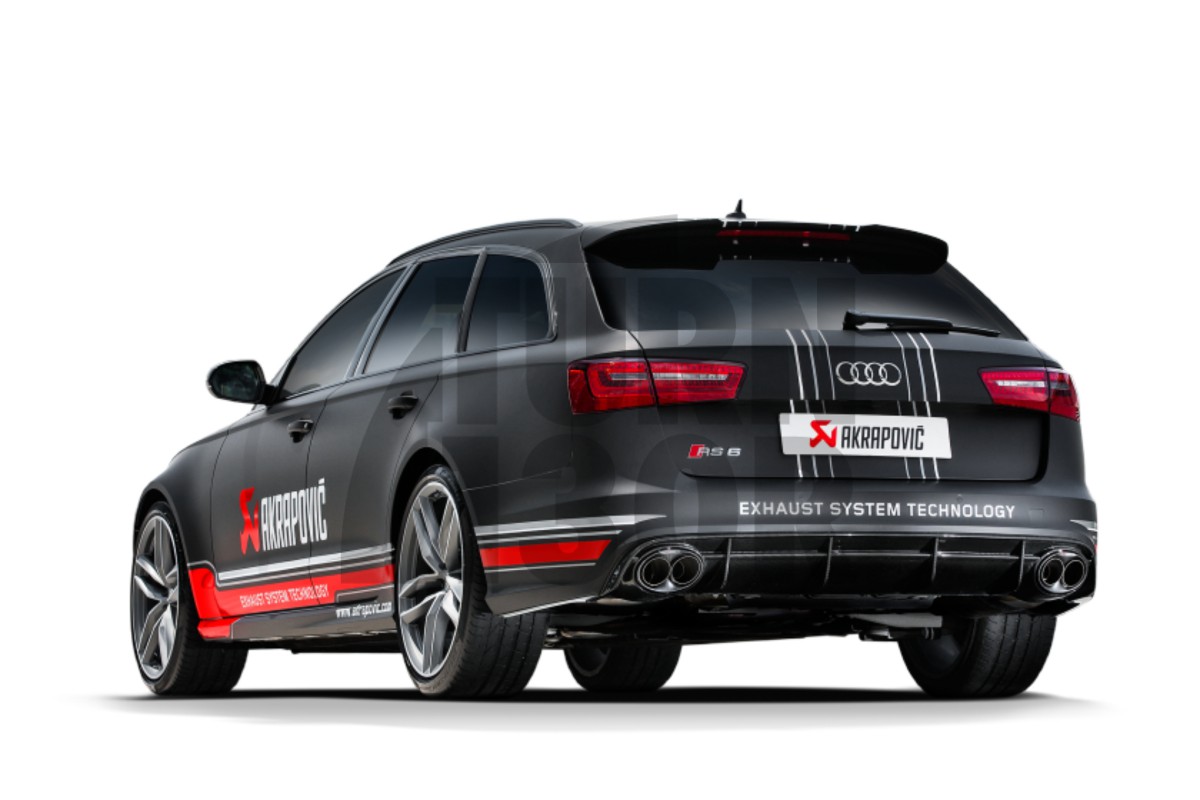 Scarico Akrapovic Evolution Line per RS6 C7