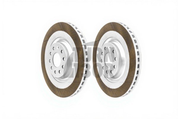Dixcel FS Slotted Front Brake Discs S3 8V - TT 8S - Golf 7 GTI - Golf 7 R - & Leon 3 Cupra 340mm 