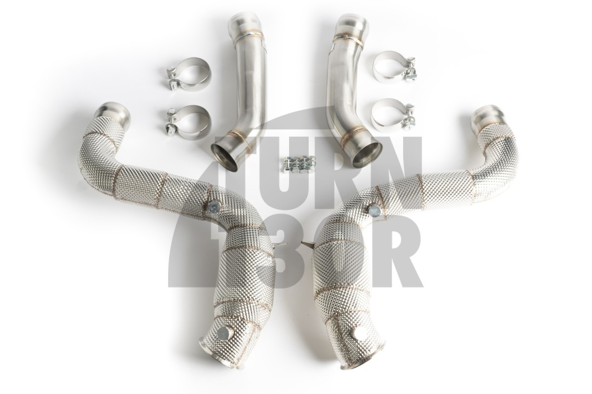 CTS Turbo Hight-Flow Cats Downpipes Mercedes C63 AMG W205