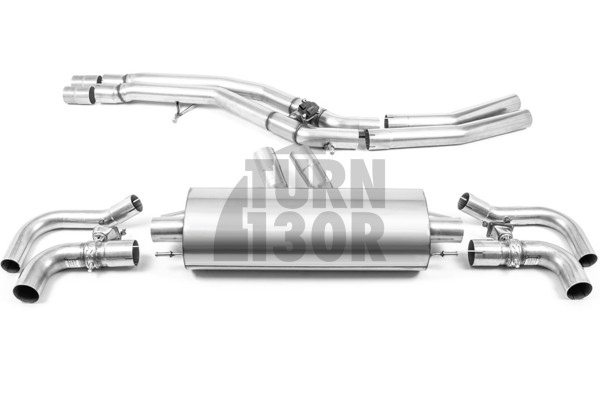 Sistema Milltek Pipe-back anteriore per Audi RSQ8