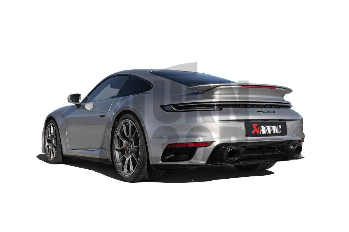 Akrapovic Slip-On Titanium Exhaust for Porsche 911 992 Turbo - S Akrapovic Slip-On Titanium Exhaust for Porsche 911 992 Turbo - S