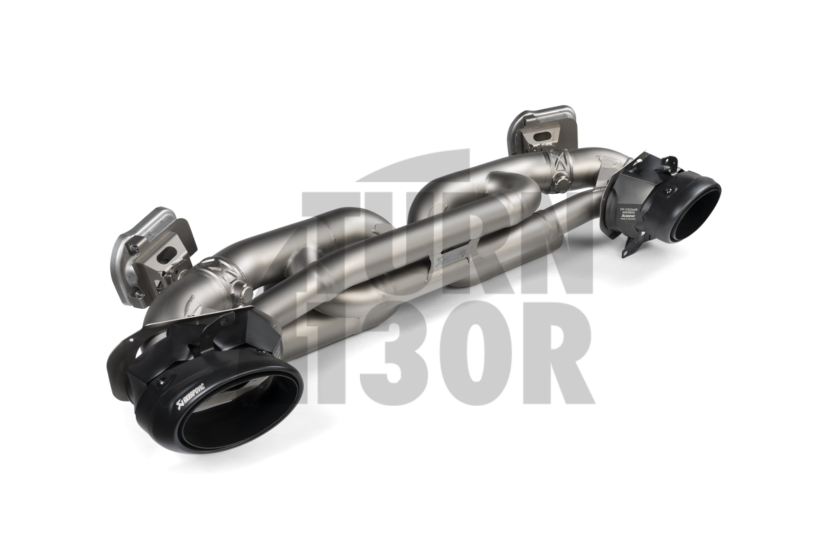 Akrapovic Slip-On Titanium Exhaust for Porsche 911 992 Turbo - S Akrapovic Slip-On Titanium Exhaust for Porsche 911 992 Turbo - S