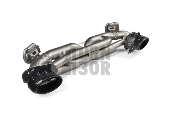 Akrapovic Slip-On Titanium Exhaust for Porsche 911 992 Turbo - S 