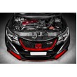 Coperchio motore Honda Civic Type R FK2 / FK8 in fibra di carbonio / Kevlar rosso di Eventuri