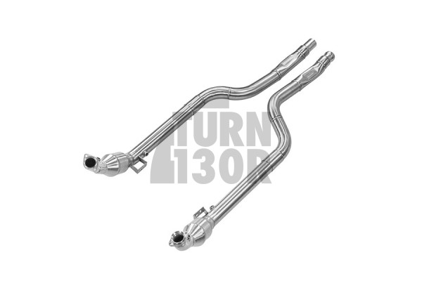 Alpha Competition Decat Downpipes Mercedes C63 AMG W204