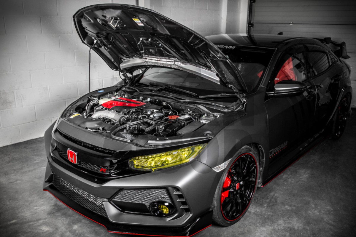 Sistema di aspirazione Eventuri in fibra di carbonio per Honda Civic Type R FK8