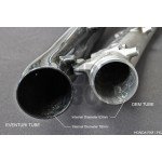 Tubo di aspirazione turbo in fibra di carbonio Eventuri per Honda Civic Type R FK8 Tubo di aspirazione turbo in fibra di carbonio Eventuri per Honda Civic Type R FK8