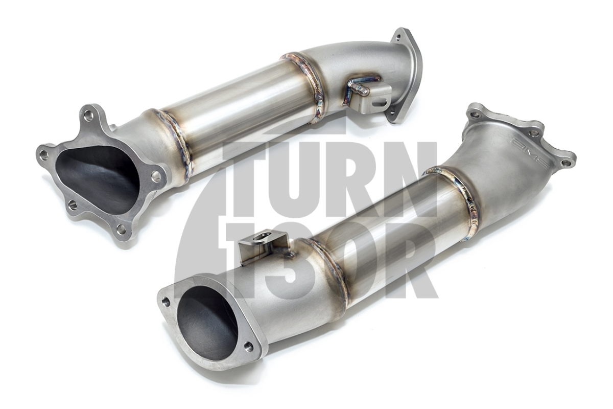 Tubi downpipes decat per Nissan R35 GTR Alpha Performance