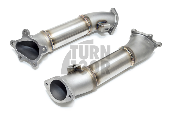 Tubi downpipes decat per Nissan R35 GTR Alpha Performance