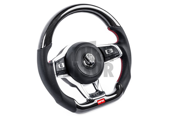 Volante in fibra di carbonio per Golf 7 GTI / Golf 7 R / Polo GTI / UP GTI / Scirocco FL APR