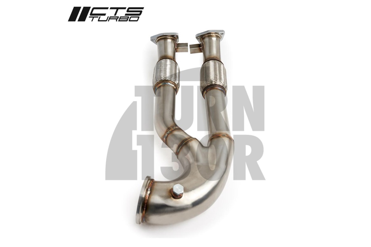 CTS Turbo Decat Downpipe per Audi RS3 8V FL e TTRS 8S