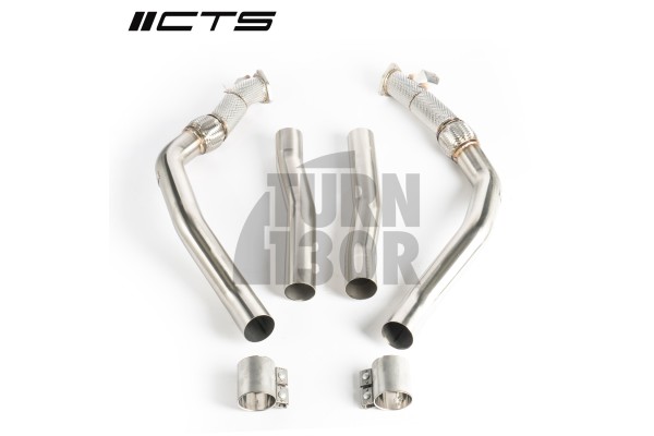 Kit di eliminazione del risuonatore del turbo CTS per Audi RS6 C8 e RS7 C8