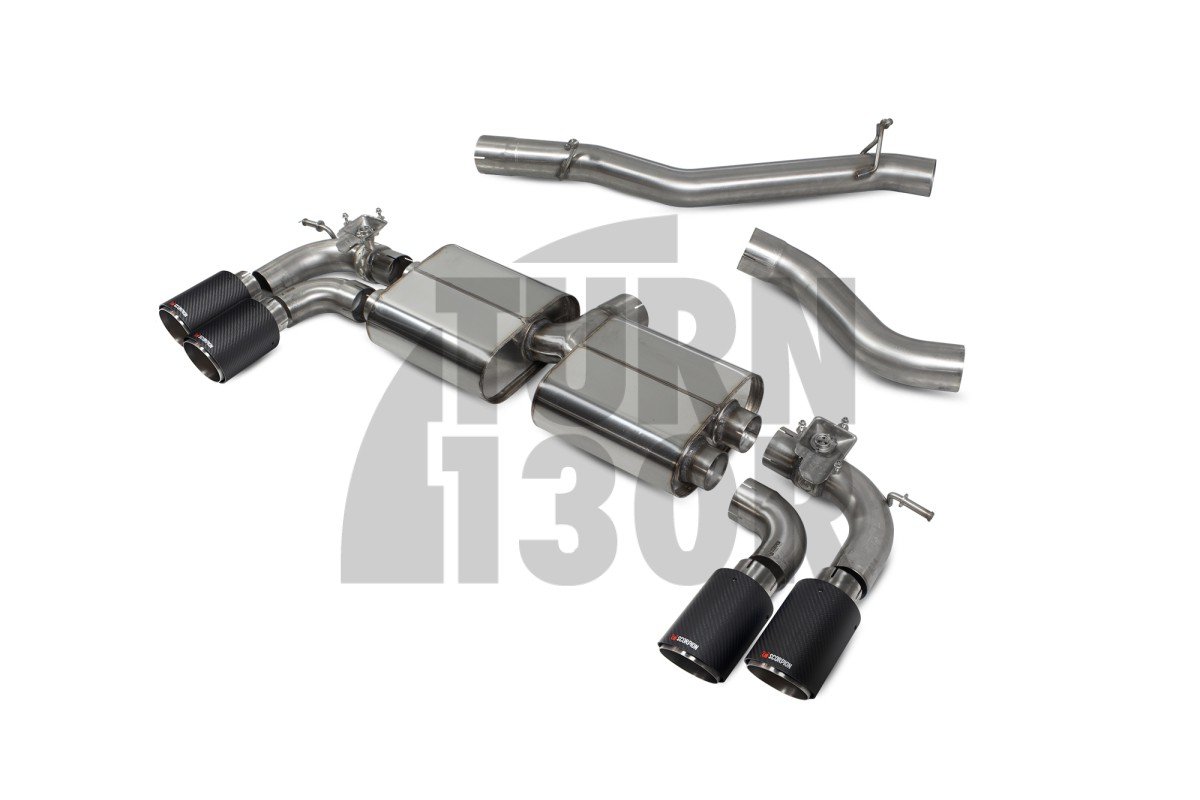 Scarico posteriore Golf 8 R Scorpion GPF Scarico posteriore Golf 8 R Scorpion GPF