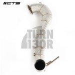 CTS Turbo Downpipe con catalizzatore sportivo Mercedes A45 W176 / CLA45 AMG C117