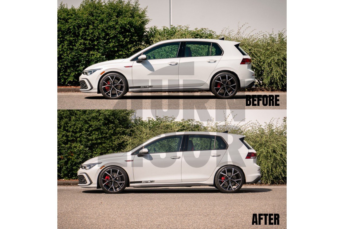 CTS Turbo -25 mm Molle sportive Golf 8 GTI CTS Turbo -25 mm Molle sportive Golf 8 GTI