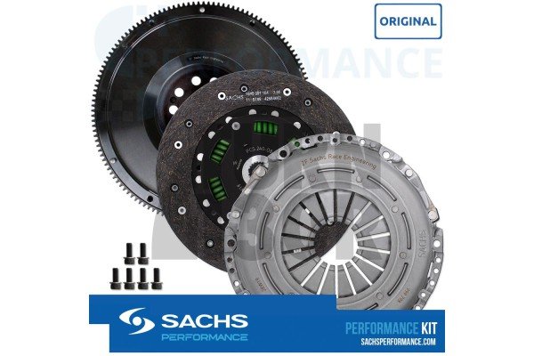 Kit frizione Golf 4 R32 Sachs Performance 530Nm con volano Kit frizione Golf 4 R32 Sachs Performance 530Nm con volano