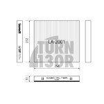 Filtro abitacolo Hepa per S3 8V, RS3 8Y, SQ2, Leon 3, Golf 7, TT 8S e Golf 8 da Gruppe M