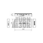 Filtri abitacolo Hepa Gruppe M per BMW 135i F40 e Mini Cooper S F56