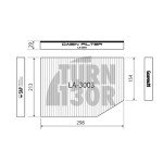 Filtro abitacolo Hepa Gruppe M per Toyota Supra GR 3.0 A90 MK5 e BMW 340i / 440i G2x