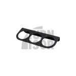 Turbosmart Staffa per manometro tripla da 52 mm a forma di L