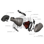Aspirazione in carbonio Eventuri per Lotus Emira V6 sovralimentata