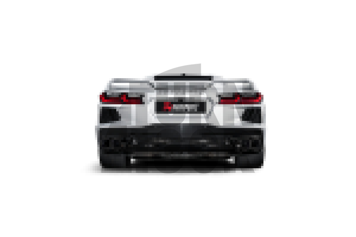 Linea Slip-On Akrapovic (titanio) per Corvette Stingray (C8)