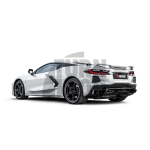 Linea Slip-On Akrapovic (titanio) per Corvette Stingray (C8)
