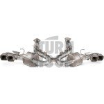 Linea Slip-On Akrapovic (titanio) per Corvette Stingray (C8)