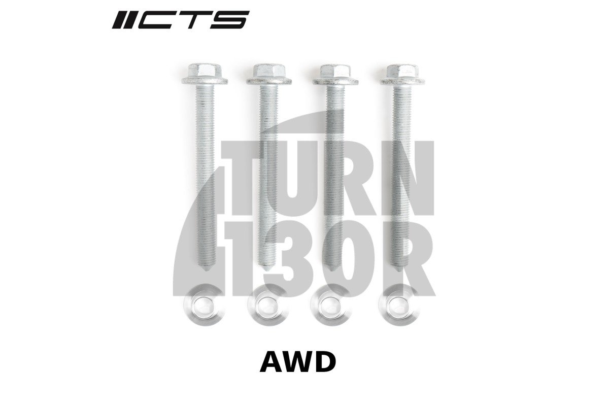 CTS Turbo Kit inserti sottotelaio posteriore S3 8P / S3 8V / TTS / Golf 5 R32 / Golf 6 R / Golf 7 R CTS Turbo Kit inserti sottotelaio posteriore S3 8P / S3 8V / TTS / Golf 5 R32 / Golf 6 R / Golf 7 R