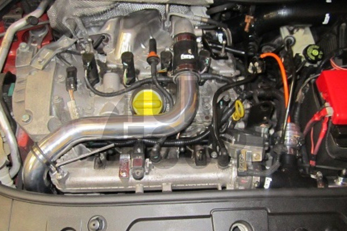 Megane 2 RS Forge tubo rigido boost in lega lucidata