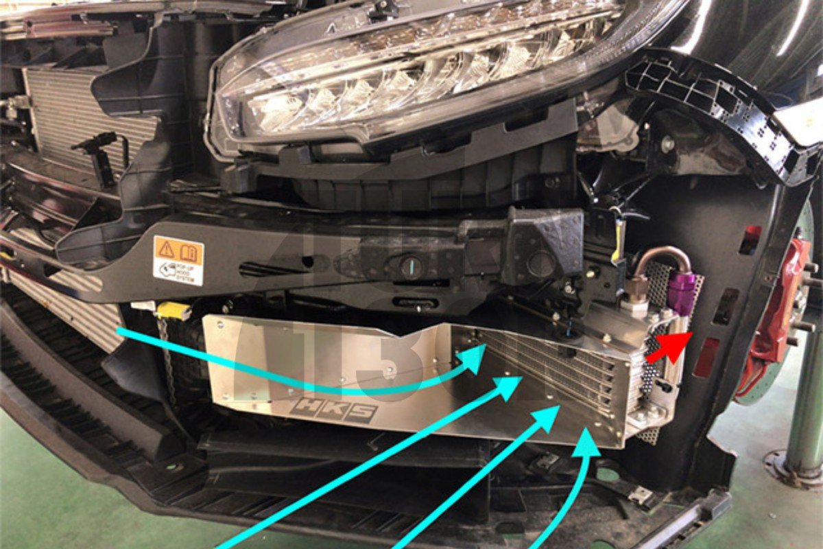 Kit radiatore olio HKS Civic Type R FK8