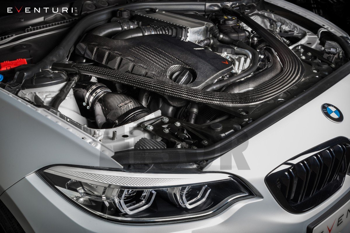 Sistema di aspirazione Eventuri in fibra di carbonio per BMW M2 Comp F87 Sistema di aspirazione Eventuri in fibra di carbonio per BMW M2 Comp F87