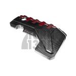 Eventuri Coperchio motore in fibra di carbonio / Kevlar rosso per Audi RS3 8V.5 / TTRS 8S e RS3 8Y Eventuri Coperchio motore in fibra di carbonio / Kevlar rosso per Audi RS3 8V.5 / TTRS 8S e RS3 8Y