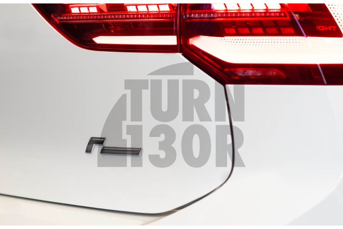 Distintivo adesivo 3D nero o cromato Racingline