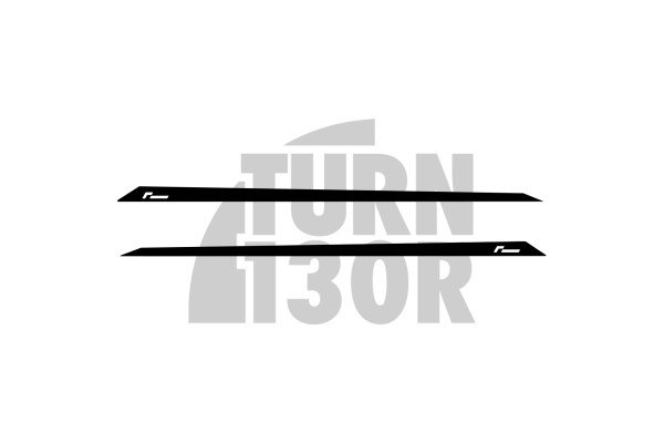 Decalcomanie per porte Argento o Nero Racingline