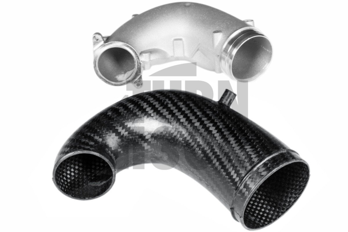 Eventuri Carbon Turbo Inlet per Audi RS3 8V.5 / TTRS 8S con flangia turbo stock Eventuri Carbon Turbo Inlet per Audi RS3 8V.5 / TTRS 8S con flangia turbo stock